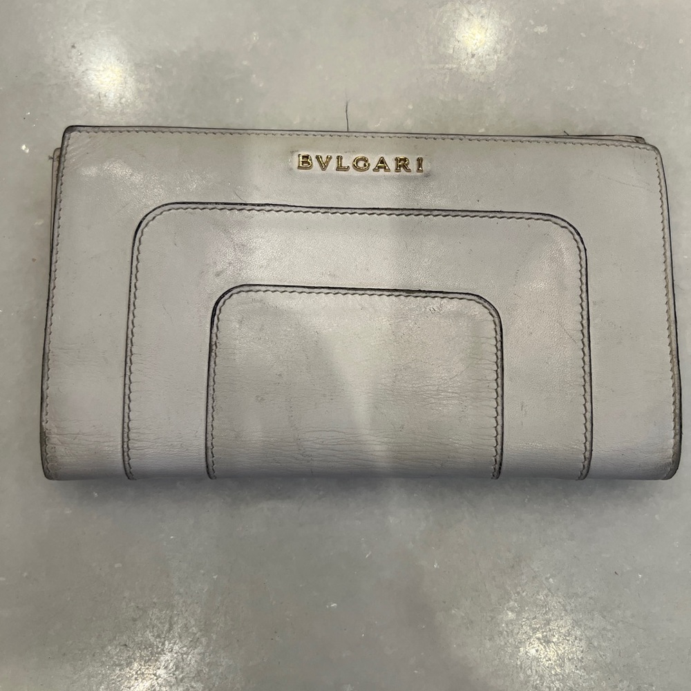 Bulgari Gray Women's Wallet